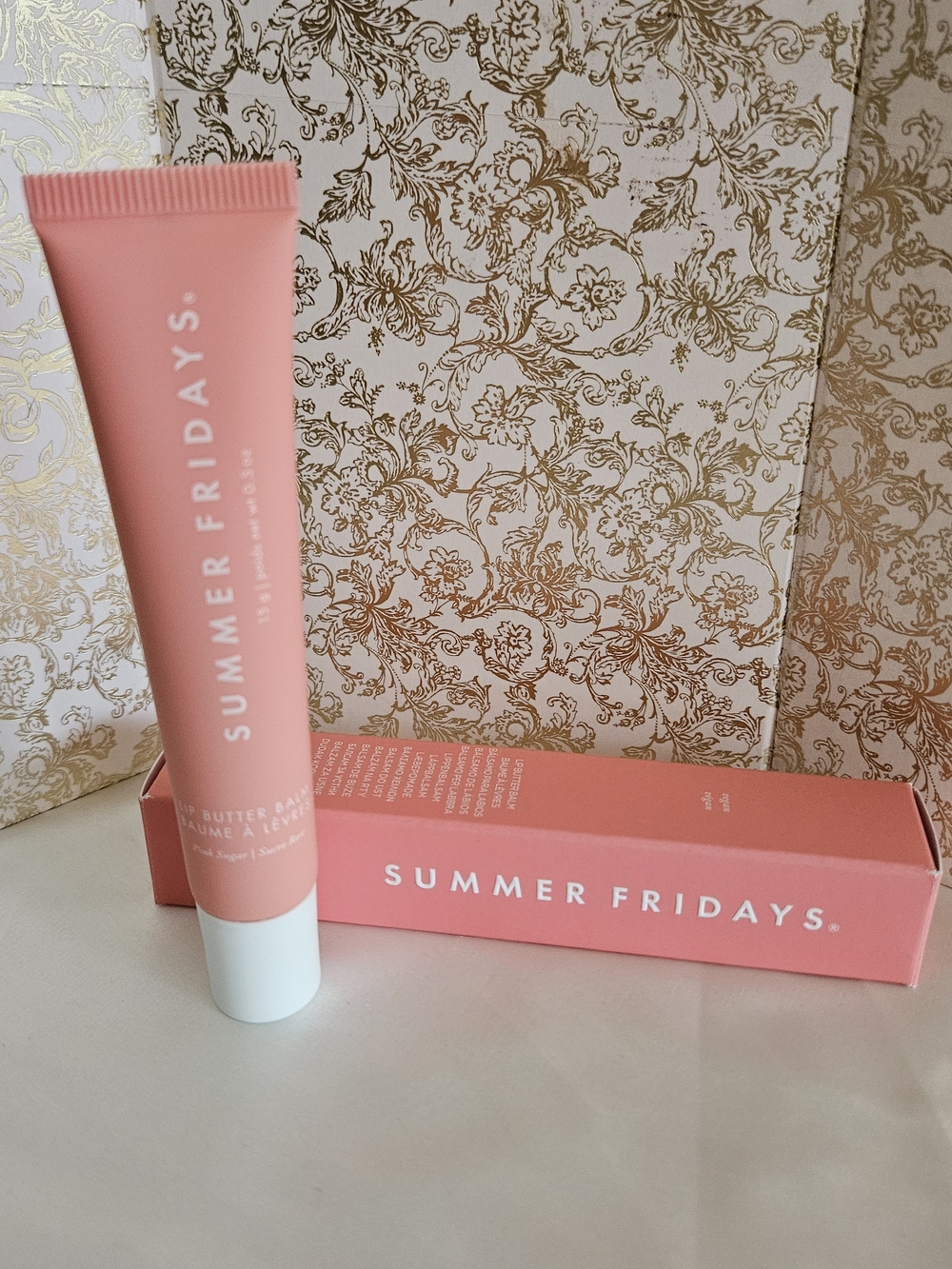 Summer Fridays Pink Sugar Lip Butter Balm